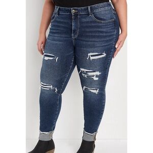 Maurices Plus Size m jeans by maurices Vintage High Rise Cuffed Jegging
